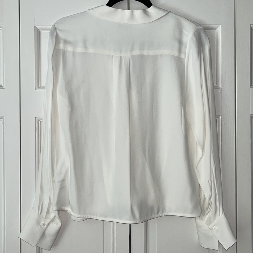 Habitual brand - white faux wrap blouse - Picture 5 of 7